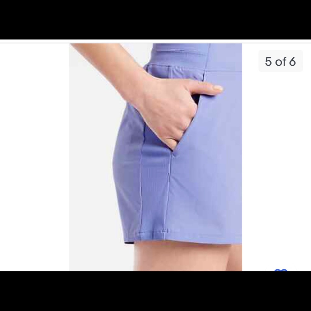 Athleta Brooklyn Short in periwinkle size 8